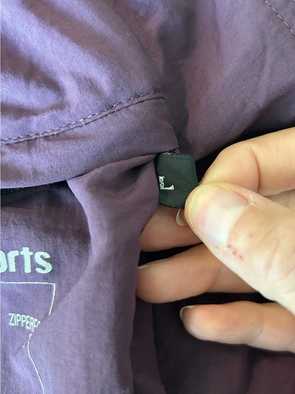 Flyer Cargo Trekking Shorts Men’s SzLG Purple Nylon Packable
